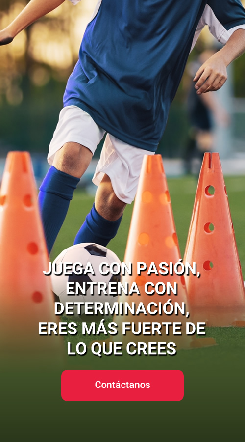 Juega con pasión, entrena con determinación, eres más fuerte de lo que crees